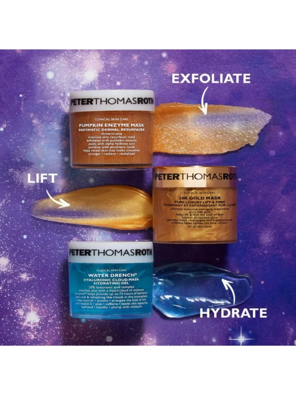 NEW PETER THOMAS ROTH 3-PIECE MASK BLAST OFF GIFT SET *SEALED*